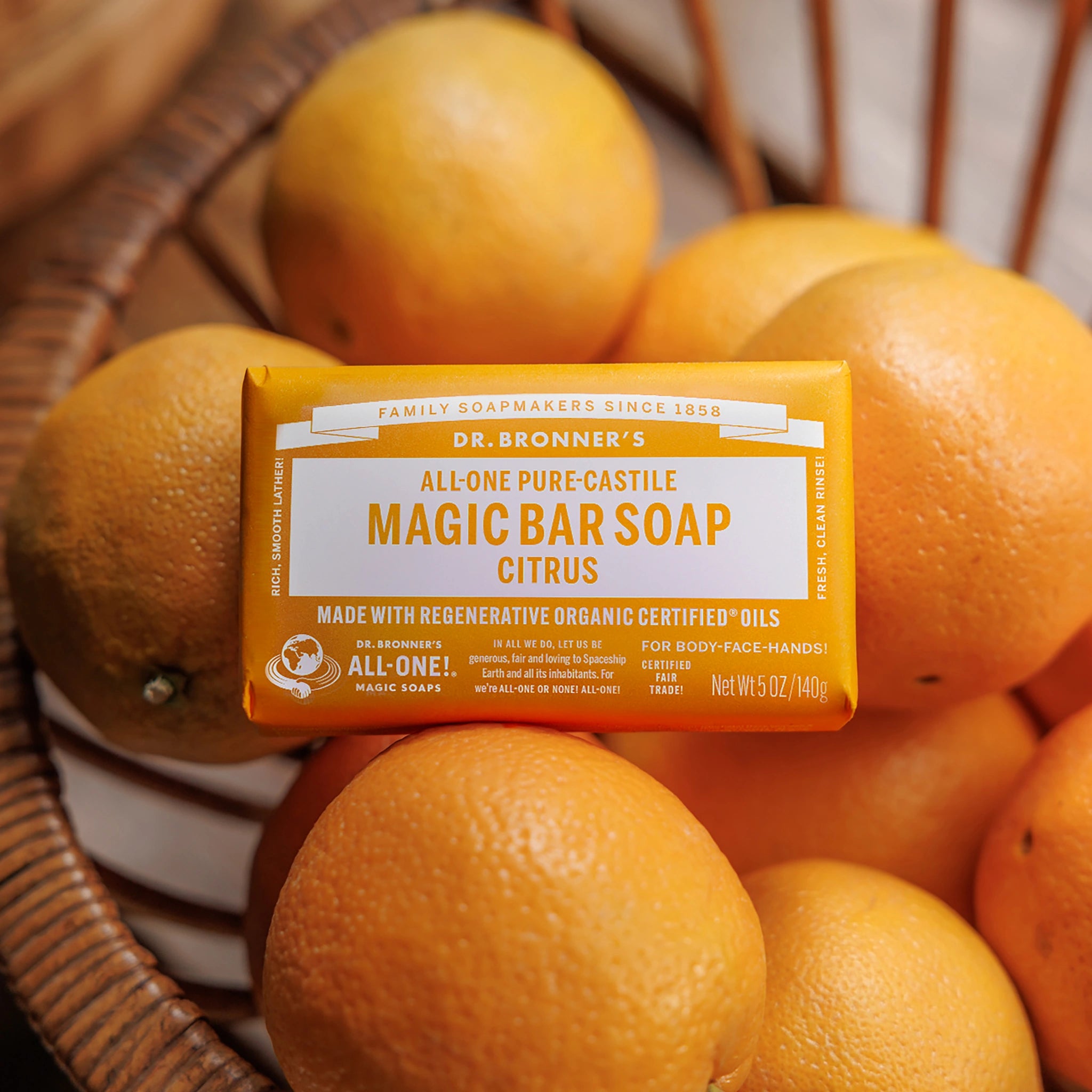 Citrus - Pure-Castile Magic Bar Soap - Image 3